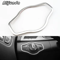 car headlight panel decorative frame cover trim stainless steel stripe interior molding 3d sticke for audi a4 q5 a5