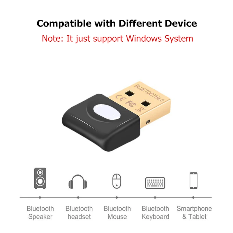 Беспроводной Bluetooth адаптер V 4,0 Двойной режим Bluetooth USB ключ мини адаптер Bluetooth компьютерный приемник адаптер передатчик