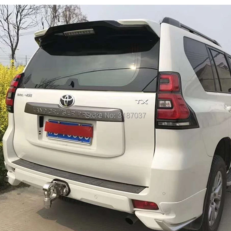Для Toyota Cruiser Prado FJ150 2010-2018 ABS пластиковая черная/белая цветовая стандартная крышка