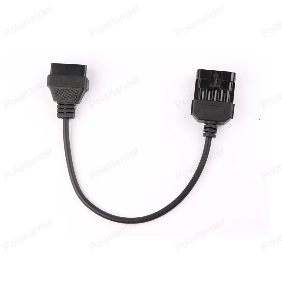 Кабель для автомобильного сканера OPEL 10pin до 16pin OBD2 кабель сервисный адаптер Авто