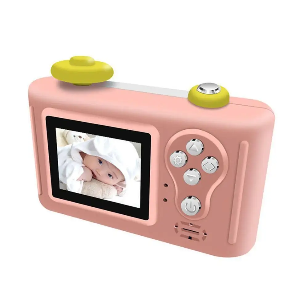 Детская Цифровая камера 1 5 дюйма экран мини мультфильм дети фотография Опора