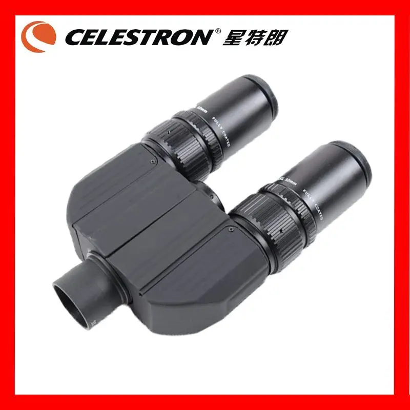 Астрономический телескоп Celestron, окуляр, двойная бинокулярная головка, прозрачный бинокль, специальные аксессуары