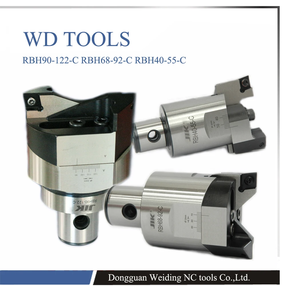 Высокоточные цилиндрические сверлильные головки RBH с двойным сверлом