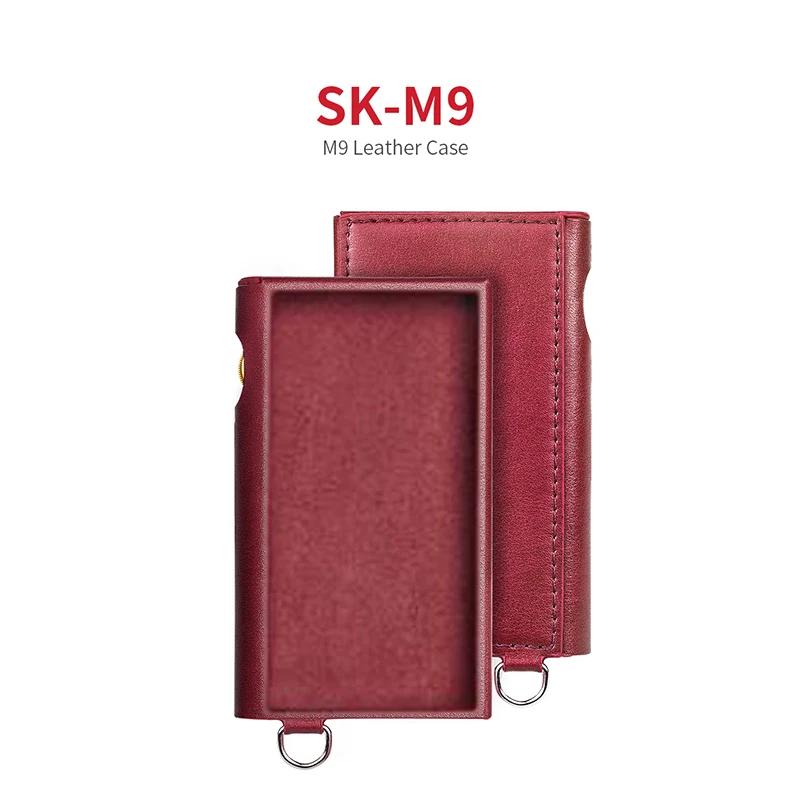 

Кожаный чехол FiiO SK-M9 для Hi-Fi музыкального плеера M9 красного цвета