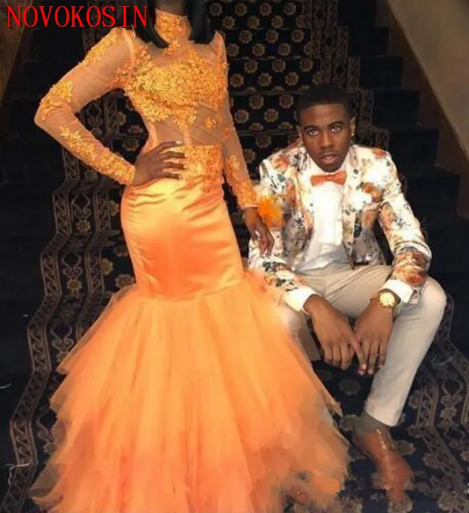 Уникальные атласные мусульманские платья русалки для выпускного вечера длинные