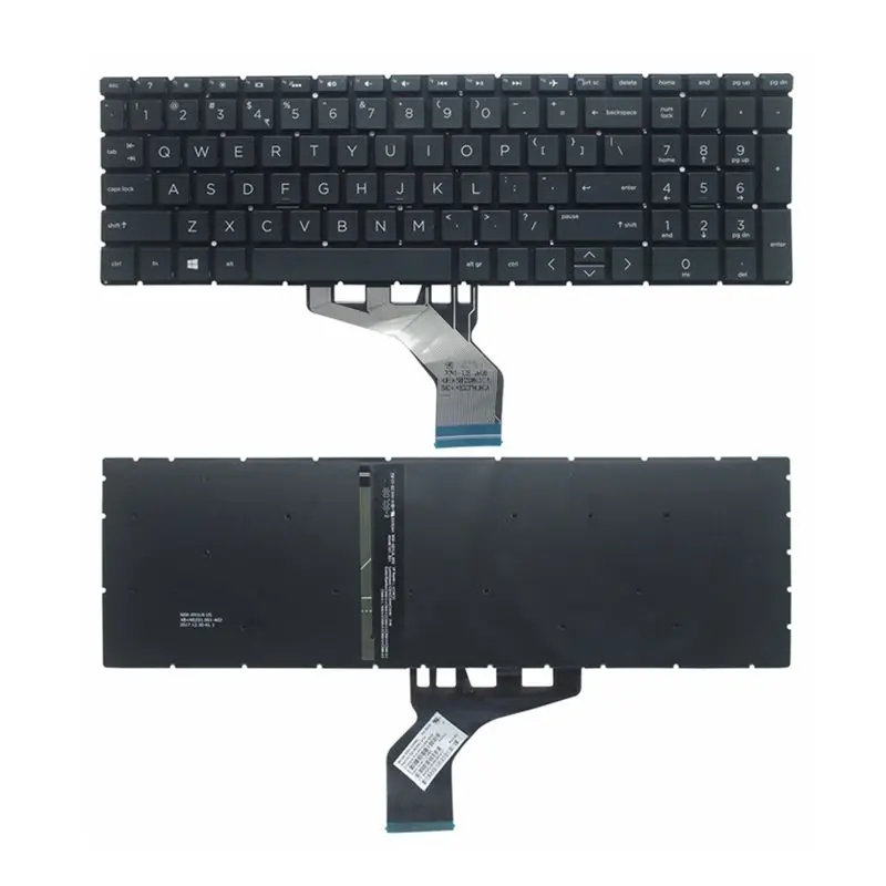 США черный новый английский Заменить Клавиатура для ноутбука HP Pavilion 15 DA DB DX DR 250 255