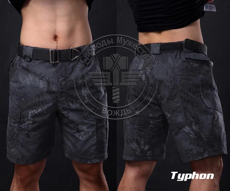 

Warchief Shorts Men Camouflage Ripstop Outdoor Summer Airsoft Tactical Kryptek Mandrake Highlander Typhon Pants(STG050996)