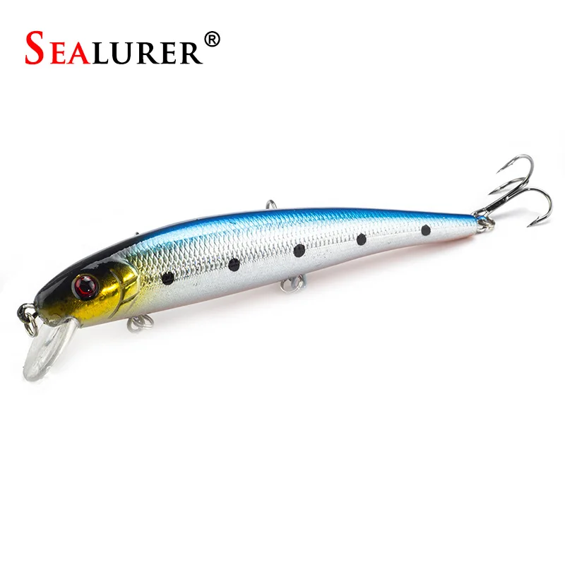 

SEALURER Fishing Lure New Arrivals Hot model fishing lures 13cm/19g 3D Eyes swimbait jointed bait minnow