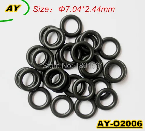 200pieces wholesale . o rings ID7.04*2.44mmCS fuel injector repair kit for AY-O2006 | Автомобили и мотоциклы