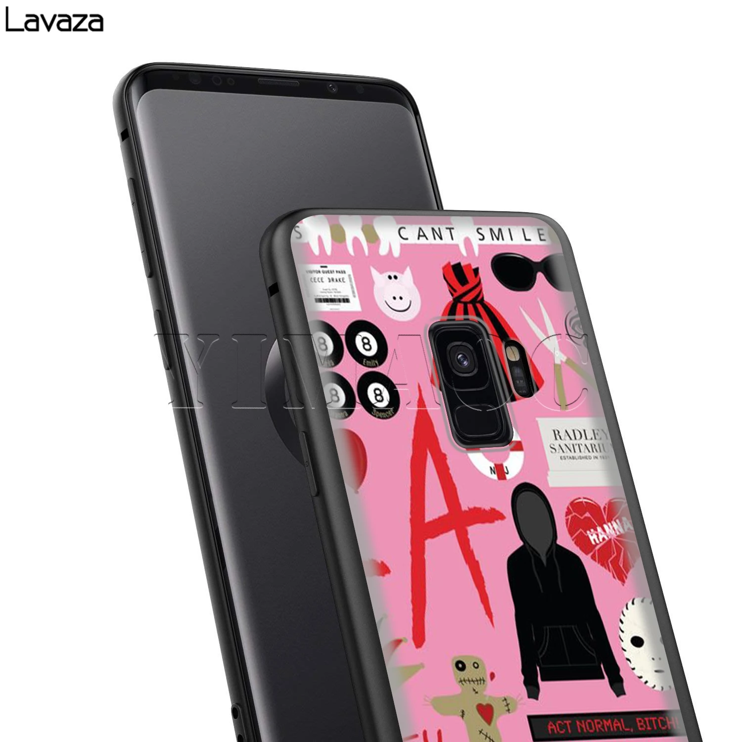 Lavaza надписью Pretty Little Liars и чехол для Samsung Галактики S6 S7 край J6 S8 S9 S10 плюс A3 A5 A6 A7 A8 A9