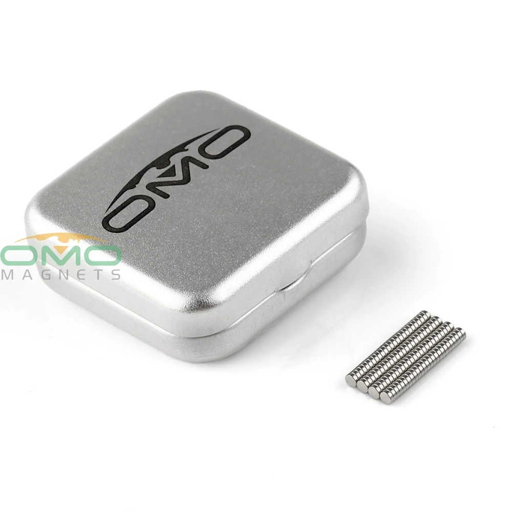 OMO Magnetics 100 шт N52 супер сильные круглые дисковые 3x1 мм Магниты редкоземельные