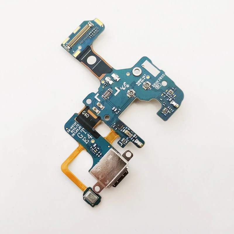 Шлейф для зарядки Samsung Galaxy Note 8 SM N950F usb зарядка Type c + гибкий разъем микрофона|Шлейфы