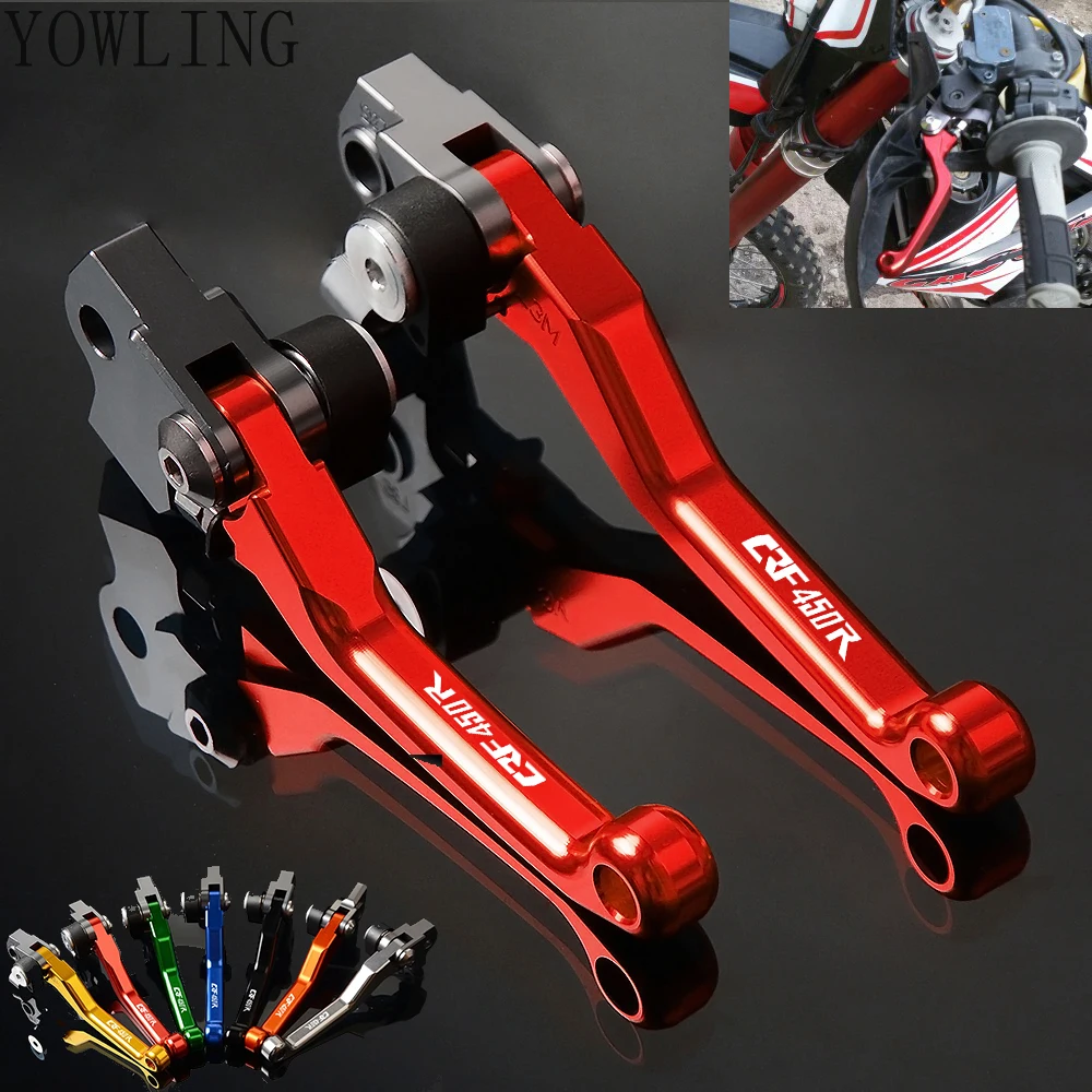 Рычаги сцепления тормоза CNC для Honda CRF450R CRF 450R CRF450 R 2007- 2018 | Автомобили и мотоциклы