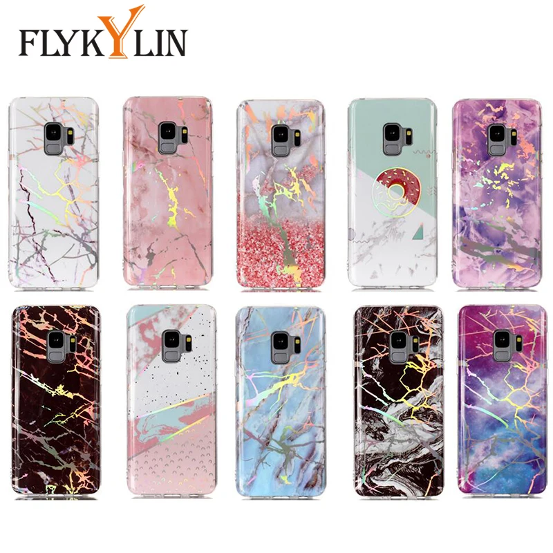 FLYKYLIN мраморный чехол для телефона Samsung Galaxy S9 S8 Plus S6 Edge S7 мягкий из ТПУ |