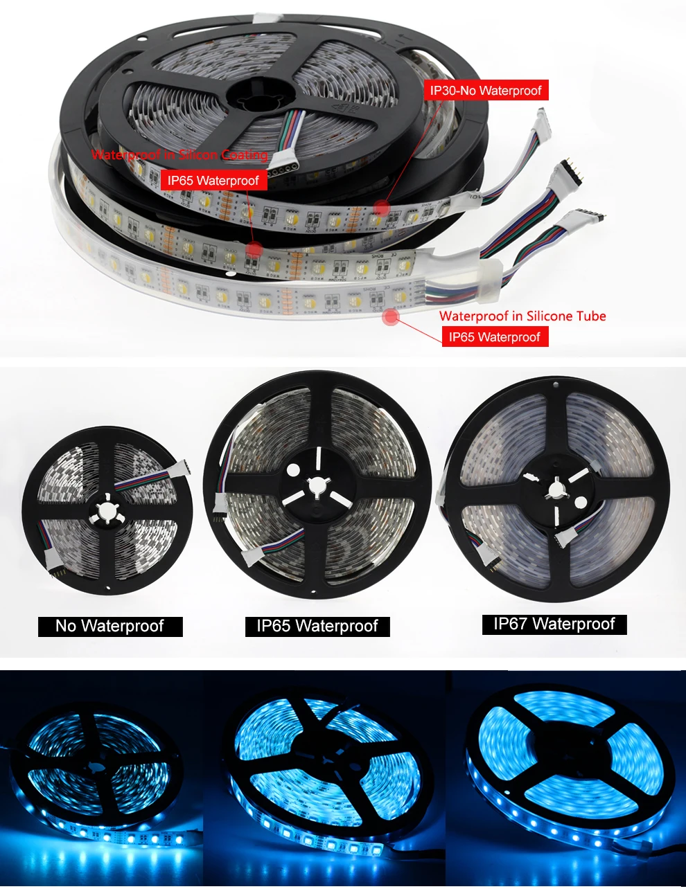 4 в 1 RGBW Светодиодная лента 5050 DC12V гибкий светодиодный светильник RGB+ белый/RGB+ теплый белый 4 цвета в 1 светодиодный чип 60 Светодиодный s/m 5 м/лот