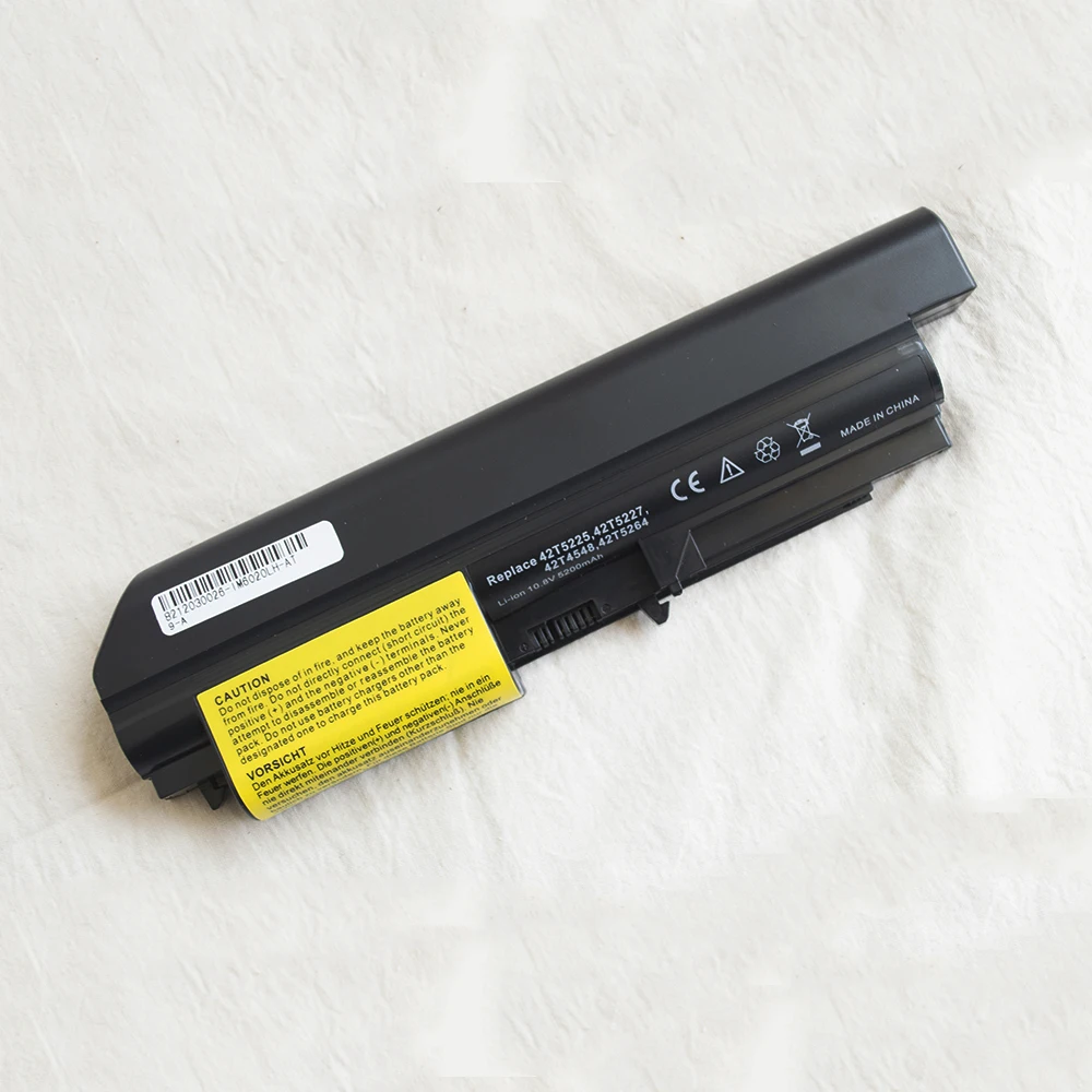 6 ячеек для IBM LENOVO Аккумулятор ноутбука ThinkPad 7755 7751 7742 7663 7660 42T5225 42T5227 42T5262 42T5264 42T4547