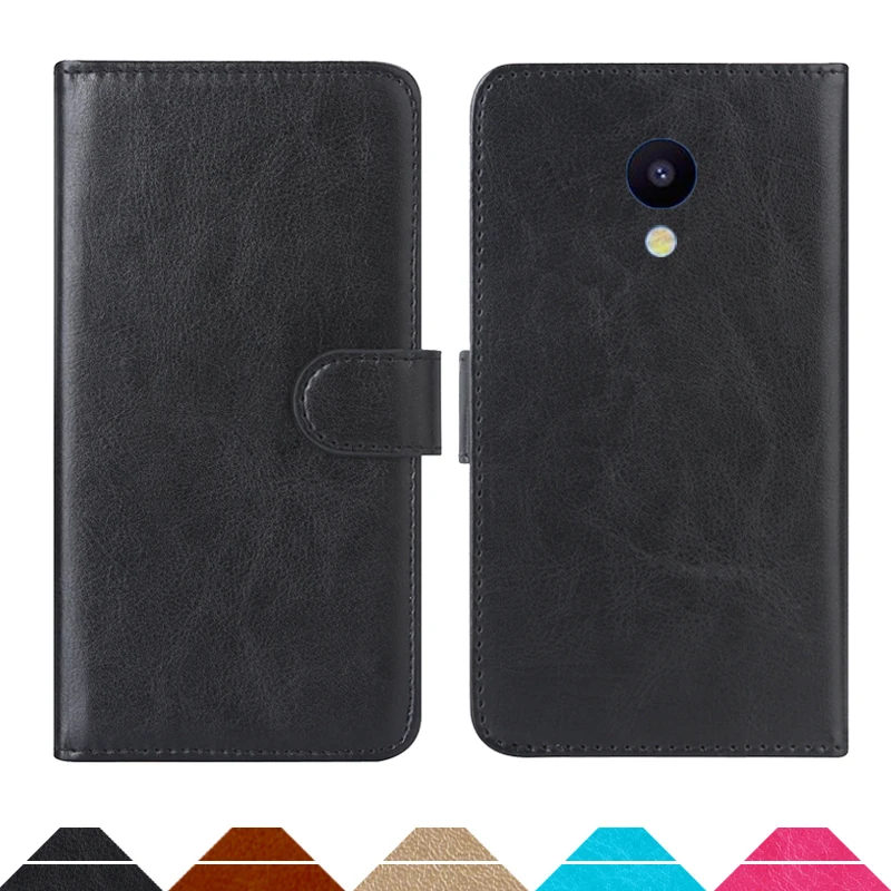 

Luxury Wallet Case For Meizu M5 PU Leather Retro Flip Cover Magnetic Fashion Cases Strap