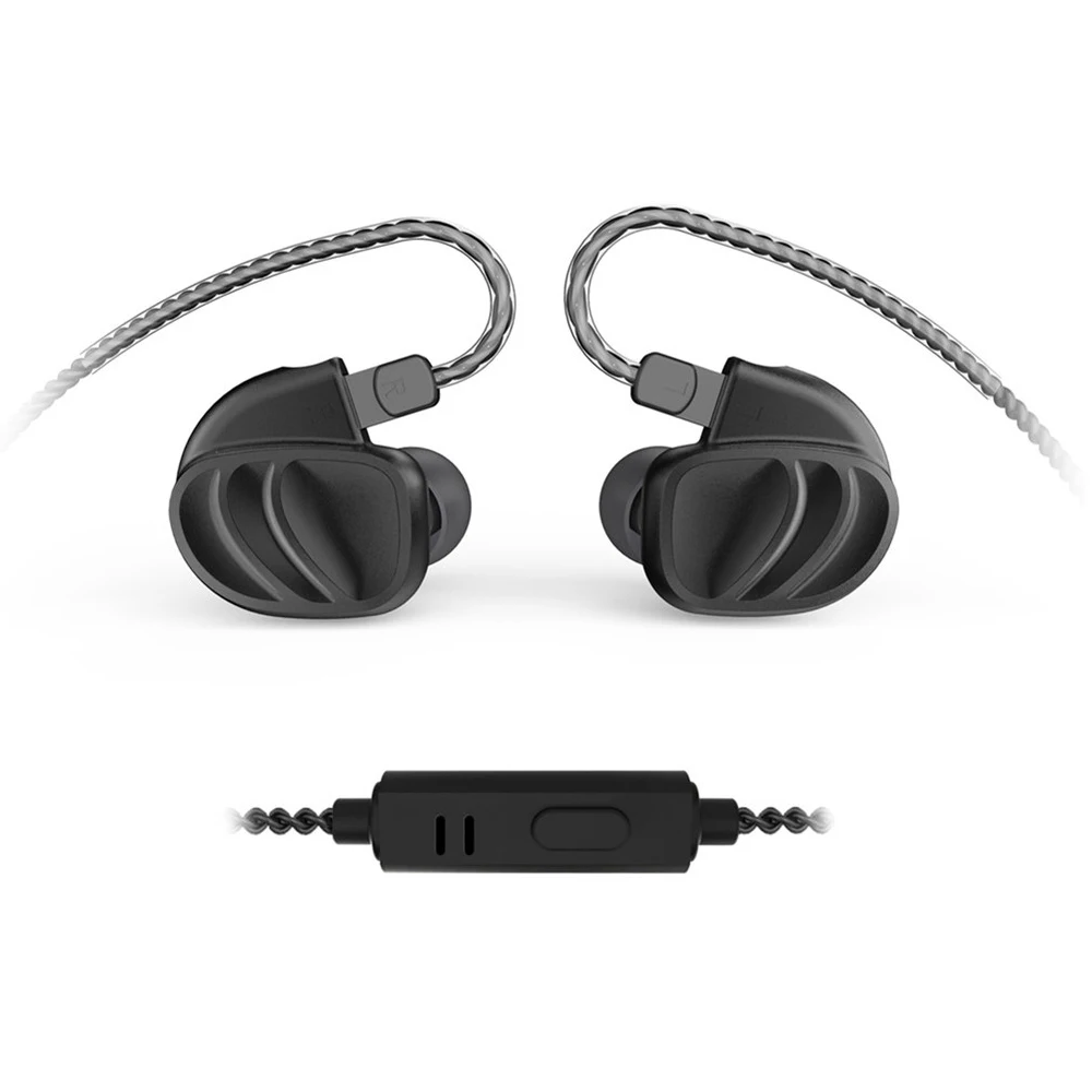 BQEYZ KC2 2DD + 2BA металлические наушники Шум шумоподавления стерео гарнитура Bluetooth 0 78