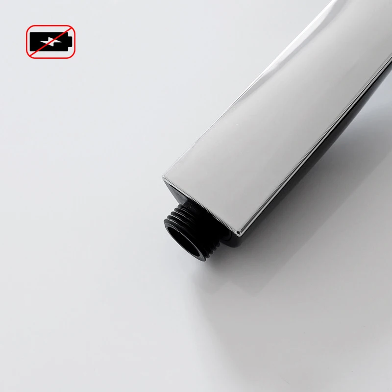 Автоматическая светодиодный Насадки для душа 3 Цвета изменить Температура