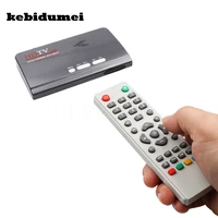 kebidumei new hot digital terrestrial dvb tt2 tv box remote control vga av cvbs tuner receiver hd 1080p vga dvb t2 tv box