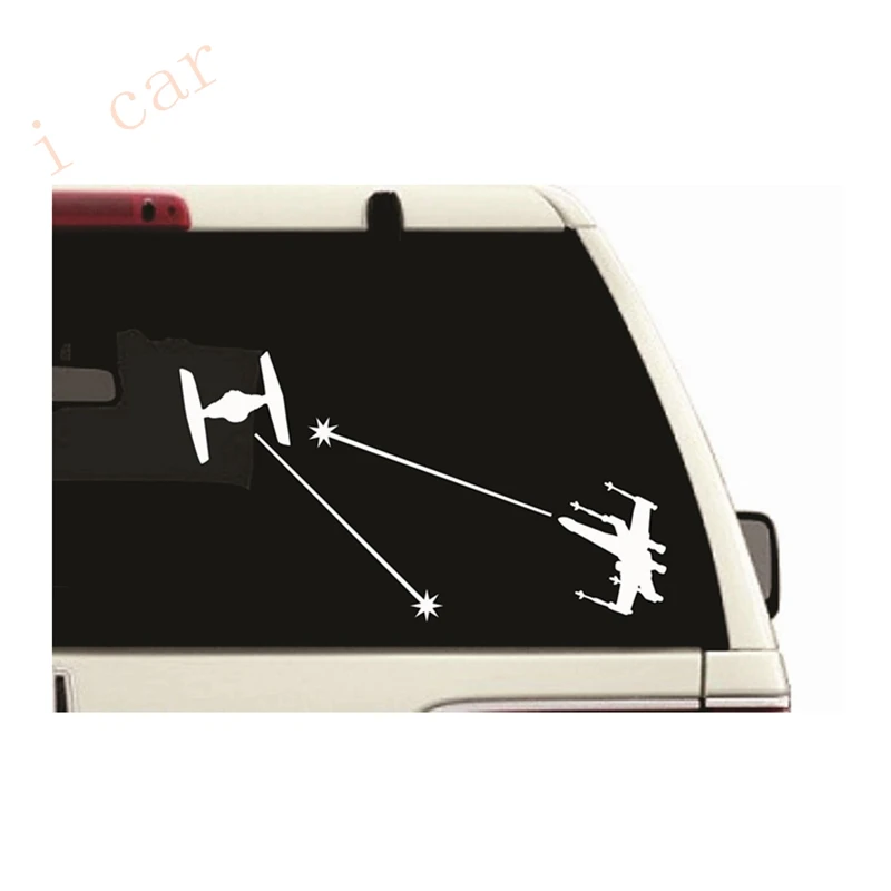Наклейка s - X-Wing vs Tie Fighter на тему научной фантастики наклейка с изображением Lattop