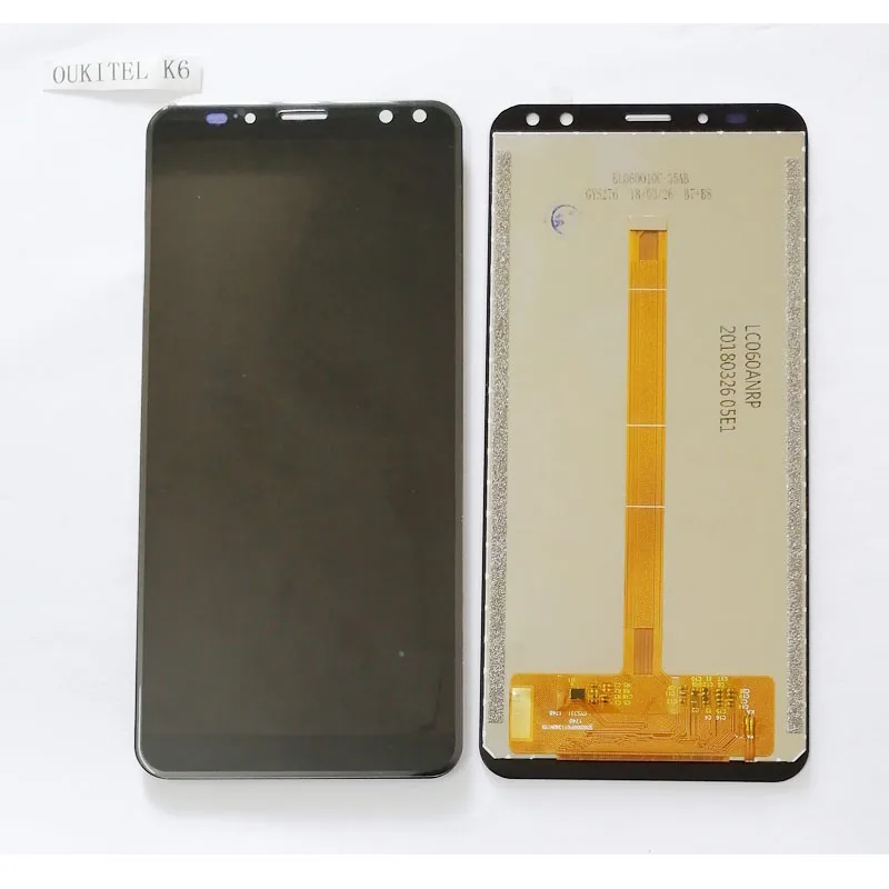 Pantalla LCD Original de 5,99 pulgadas para Oukitel K6, repuesto de montaje de digitalizador con pantalla t&aacute;ctil, herramientas y adhesivo-3