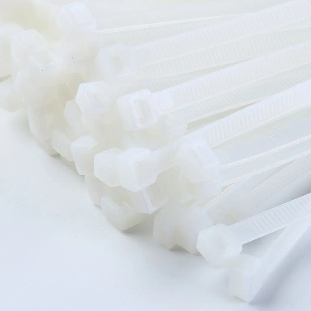 Самоблокирующиеся Нейлоновые кабельные стяжки 100 шт. 10/15/20 см устойчивая к