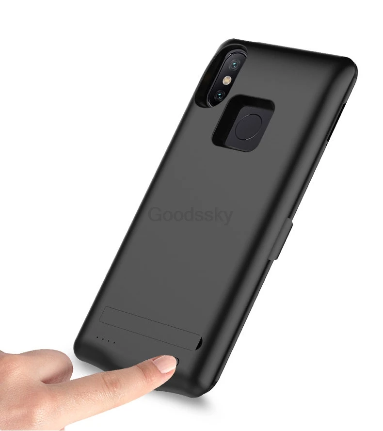 6800 мАч Внешний Аккумулятор Чехол для Xiaomi 6X внешний аккумулятор запасное зарядное