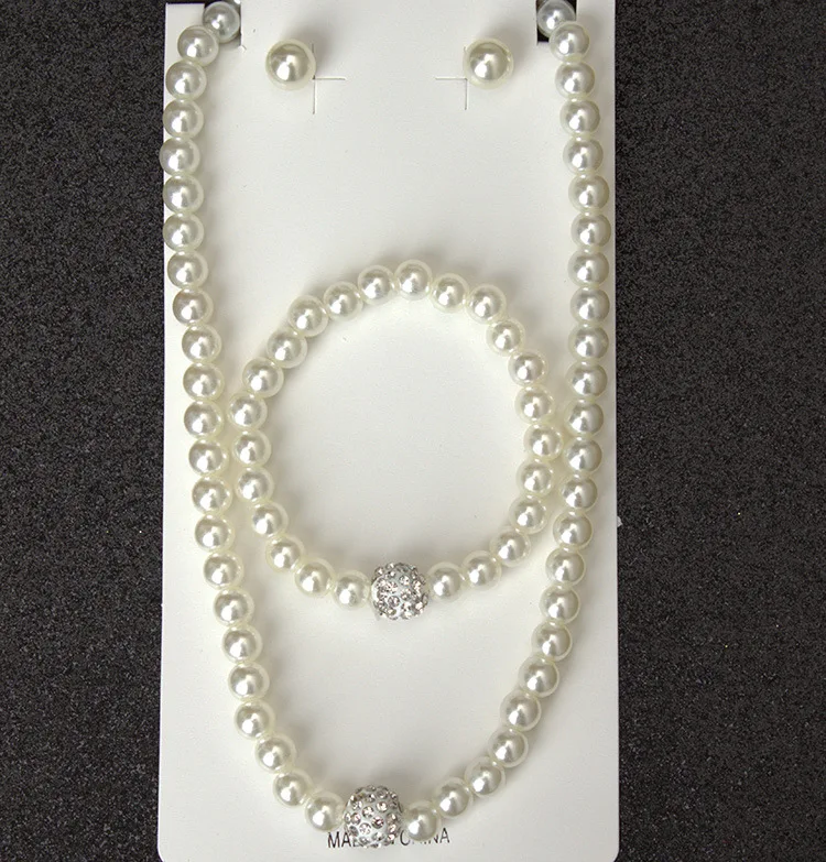 Набор 2020 Горячая продажа по всему миру имитация жемчуга золотой простой