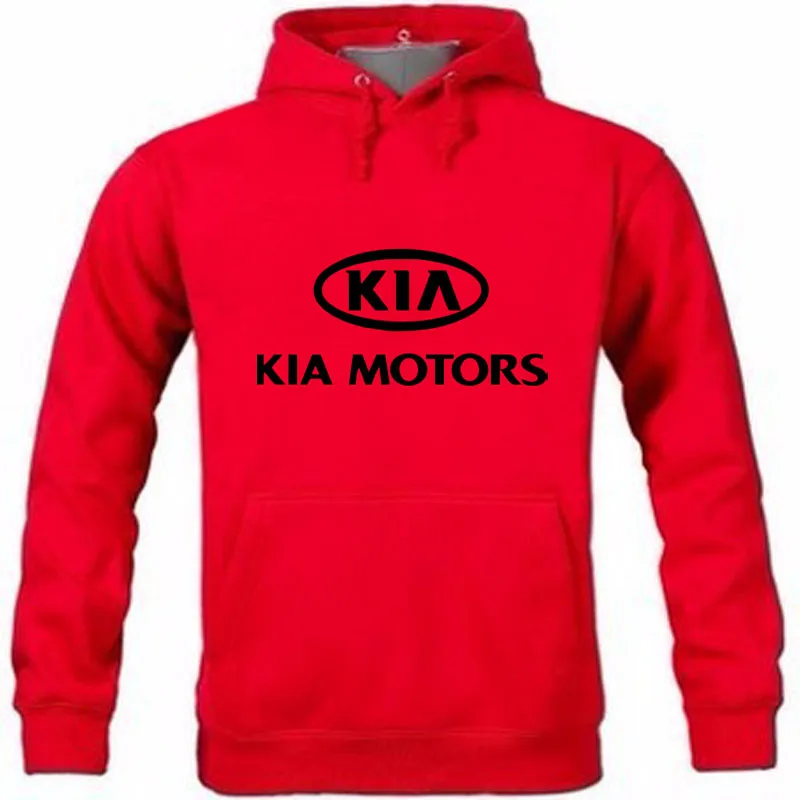 Осень и зима новое поступление логотип Kia печатных пуловер худи свитер с