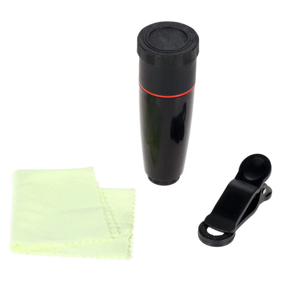 2017 Camera Lens Kit 12X Optical Zoom Telephoto Lenses Telescope For Samsung galaxy S4 S5 S6 S7 note6 7 With Clips Mobile Tripod | Мобильные