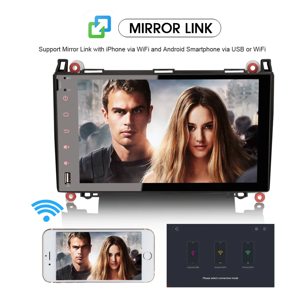 9 &quotAndroid 8 0 Авторадио автомобильный стерео GPS DAB + DVR SD BT Автомобильный