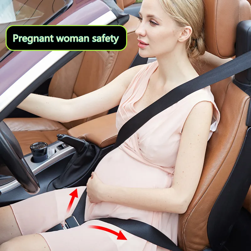 Пояс поддержки беременных при вождении "Pregnancy Driving Care Belly Support Belt Pregnant Safety Protection Seat Belts Women Drive Maternity Seatbelt Lock on"