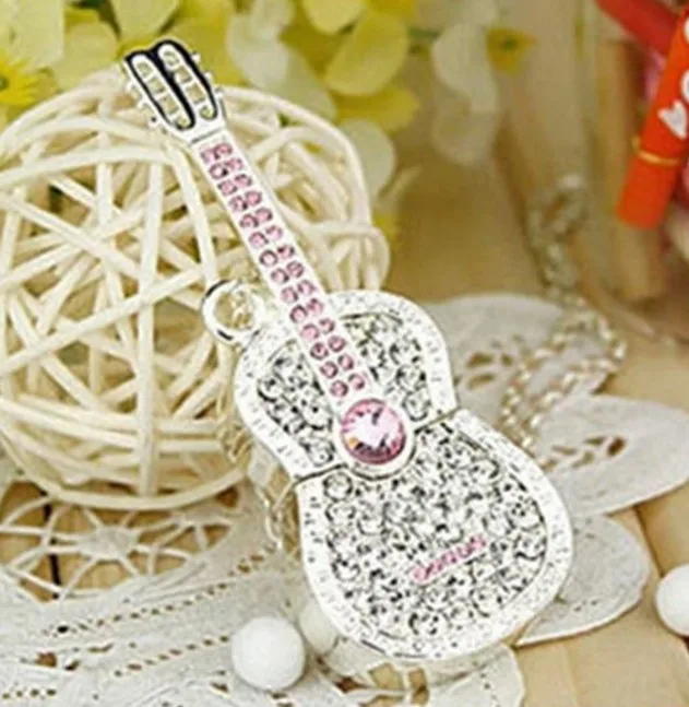Usb флешка USB 8 ГБ 16 32 64 Гб 128 Ювелирная скрипка гитара 2 0 карта памяти | Компьютеры и
