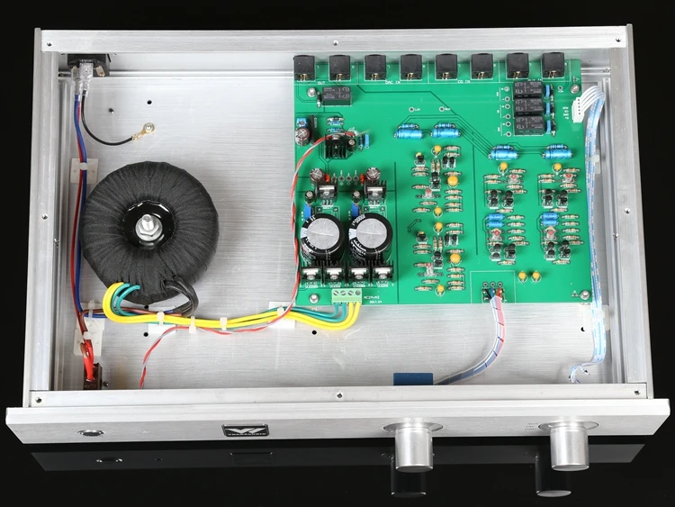 Готовый предусилитель C5 односторонний класса А Hi-Fi на основе схемы предусилителя