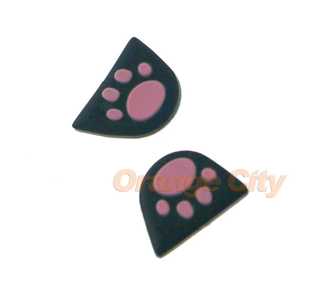 ChengChengDianWan Cat Paw Silicone Trigger Buttons Sticker L2 R2 Button Cover with Adhensive for PS4 Controller 60pairs/lot | Электроника
