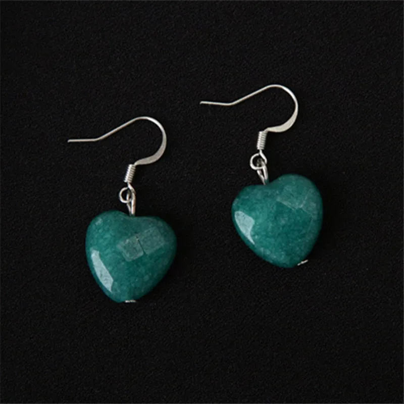 2021 корейские модные очаровательные серьги для пирсинга Милая мраморная текстура