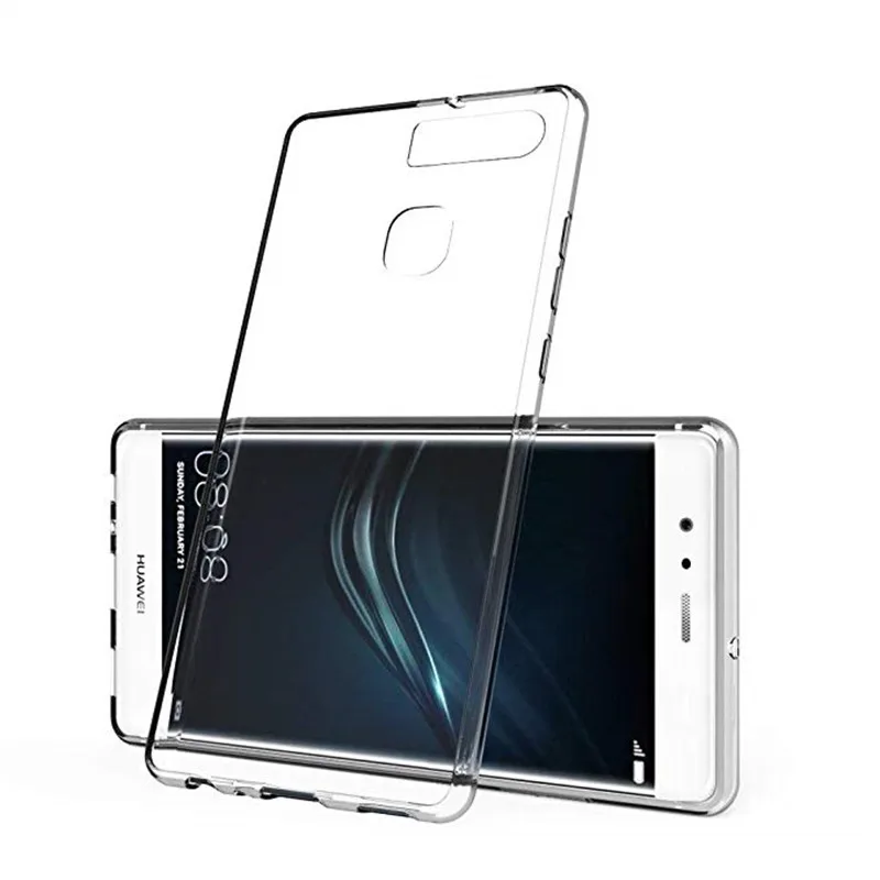 Мягкий прозрачный силиконовый чехол из ТПУ для Huawei Ascend P9 EVA-L09 EVA-L19 задняя крышка 5 2