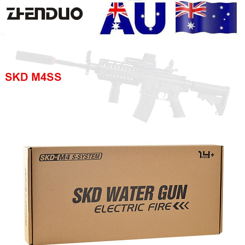 ZHENDUO игрушки 1 предмет Электрический взрыв SKDm4ss гель мяч Blaster водяной игрушка в