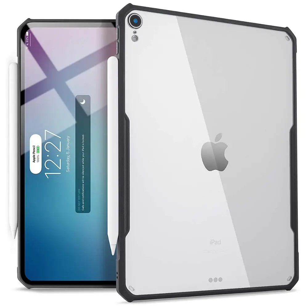 Ультратонкий Прозрачный чехол для iPad Pro 12 9 дюйма поддержка беспроводной зарядки