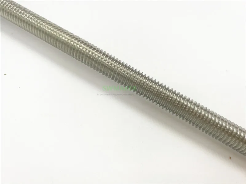 CNC Z ось резьбовой стержень из нержавеющей стали M8x1.25mm + M881.25mm delrin nut Shapeoko X-carve