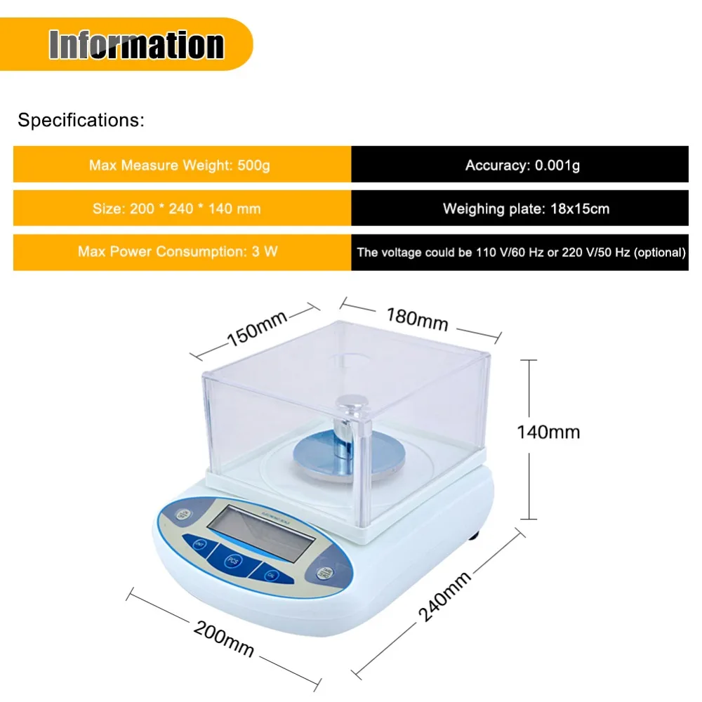 Цифровые весы для анализов 500 г/0 001 г|lab digital scale|digital laboratory scalesscale scale |