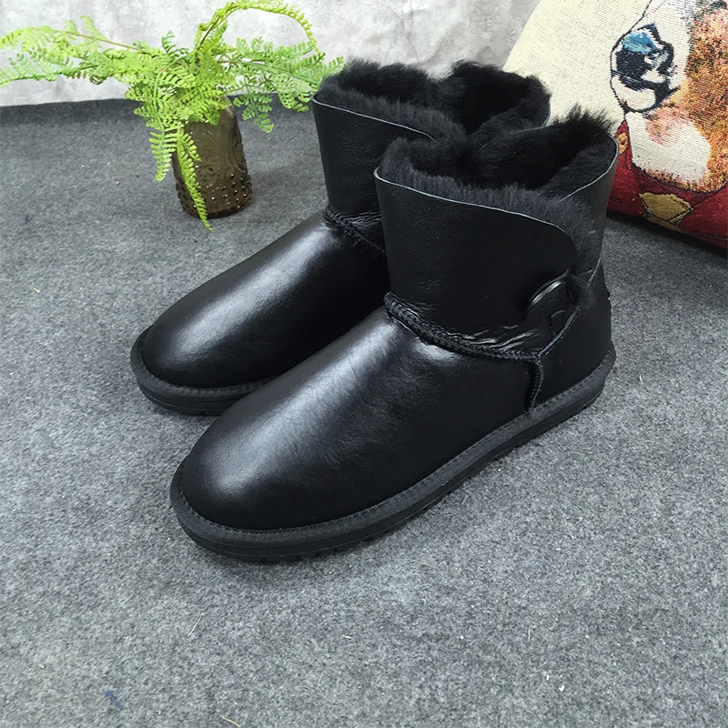XDXUGG Лидер продаж Женская обувь однотонные мягкие милые женские зимние сапоги без