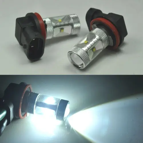 1 пара H11 белые противотуманные фасветильник 30 Вт|h11 xenon|car bulbauto car |