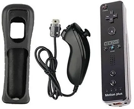 Беспроводной пульт дистанционного управления и Nunchuck для Nintendo Wii Bluetooth геймпад 2 в