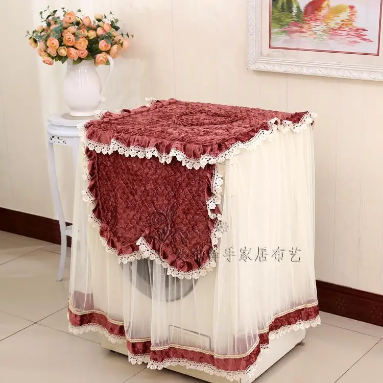 2016 Новый романтичный чехол для стиральной машины с цветами 55*60*80 см