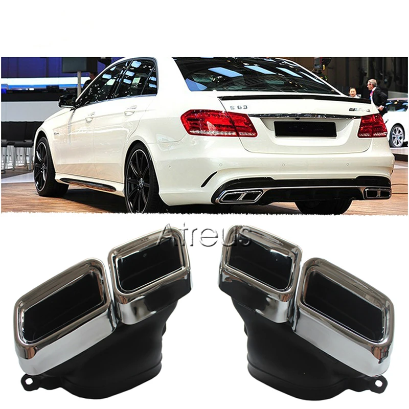 Автоглушитель из нержавеющей стали для Mercedes Benz W205 W222 W212 R231 S65 S63 E63 C E S SL Class AMG