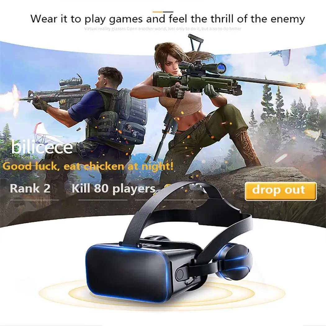 Смарт Очки виртуальной реальности 3D VR J20 гарнитура 20 20000 Гц 32 шлем очки 90 120 400 128 дБ