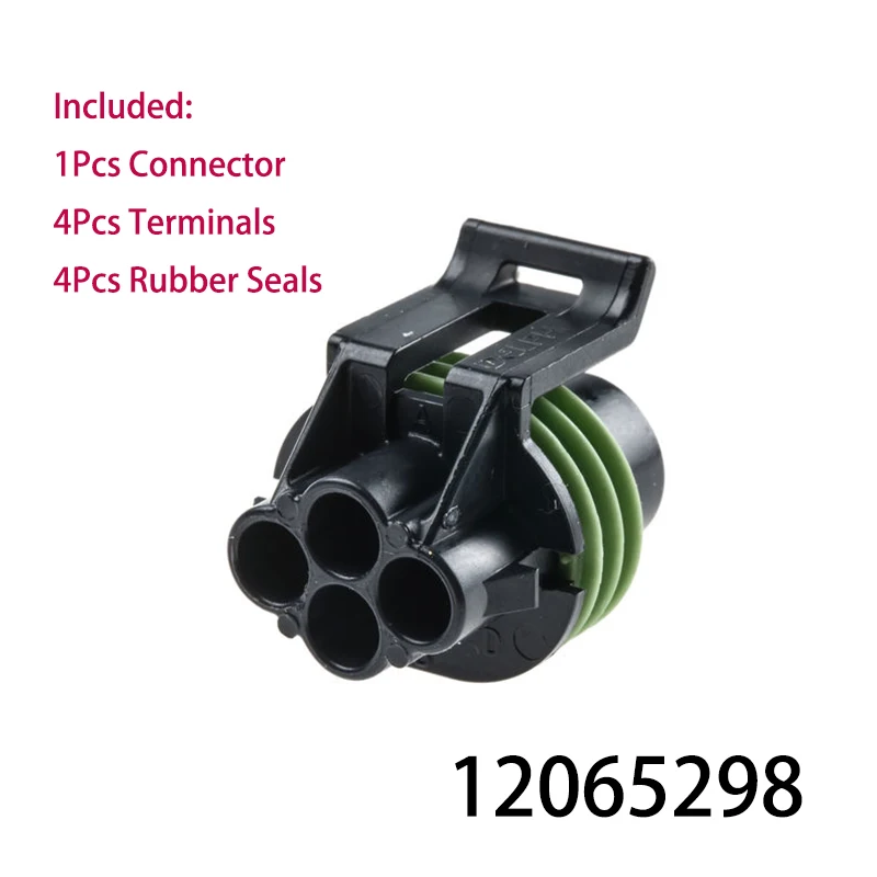 Delphi 4 Pin 12065298 Metri-Pack 150 Герметичный Женский Электрический разъем штекер для датчика