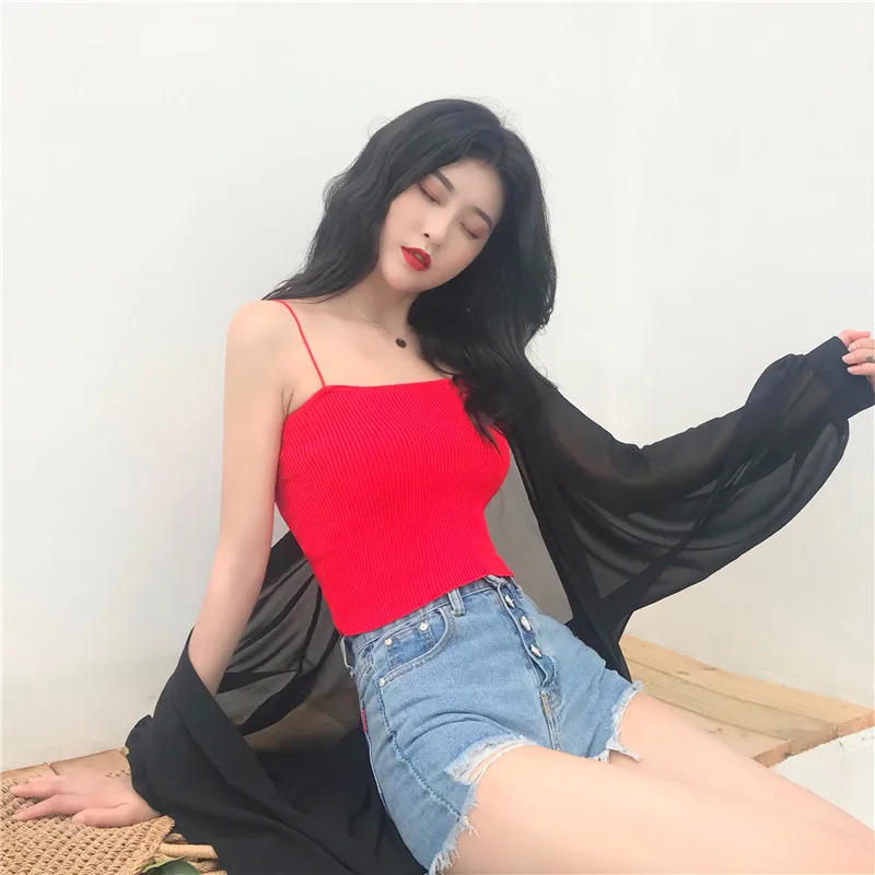 Комплект из двух предметов 2019 Весенняя женская одежда Корейский Винтаж рукав